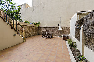 Vivienda única en Aribau con gran patio