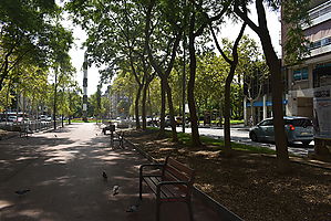 Plaza de parking para coche pequeño