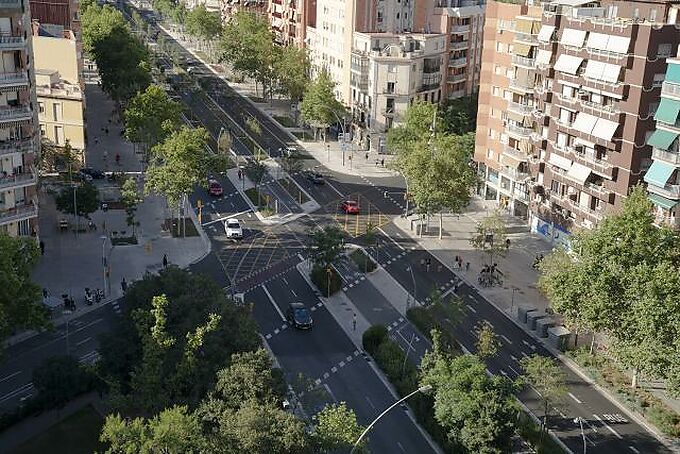 Mejoras en la Avenida Meridiana